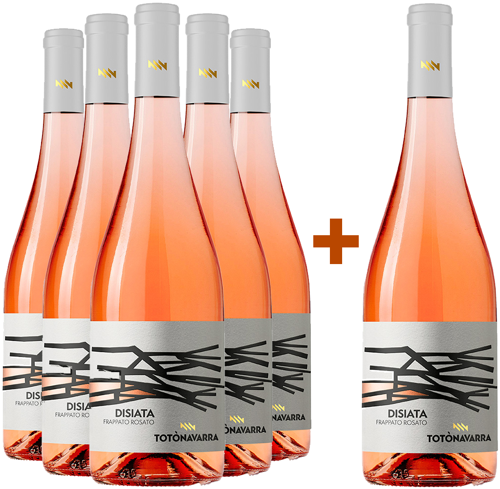5+1 Paket Disiata Frappato Rosato Terre Siciliane IGP