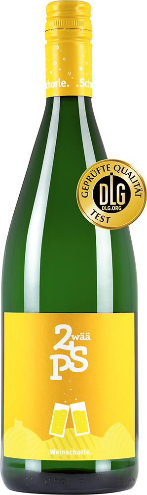 Weißweinschorle "Zwää PS" 1,0 L