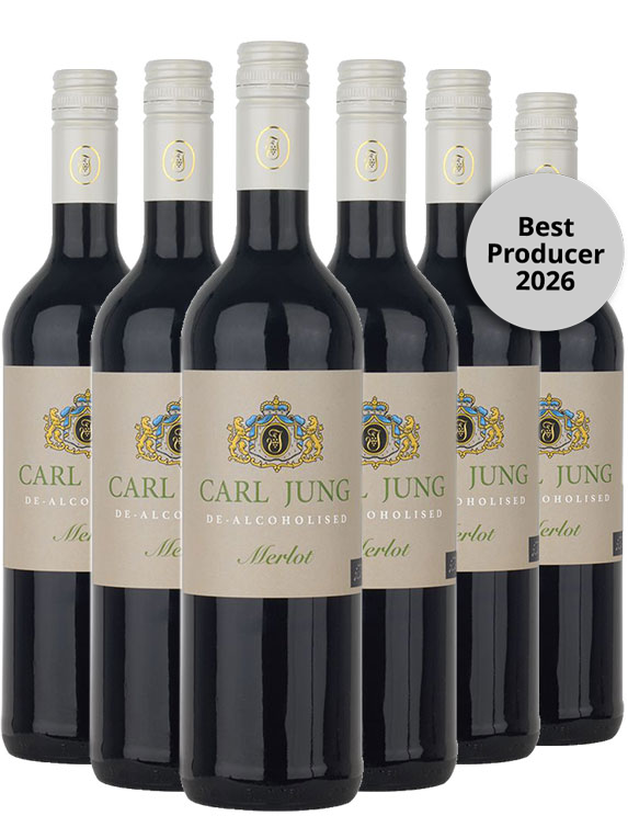 Merlot Entalkoholisierter Wein BIO (6 Flaschen) BIO