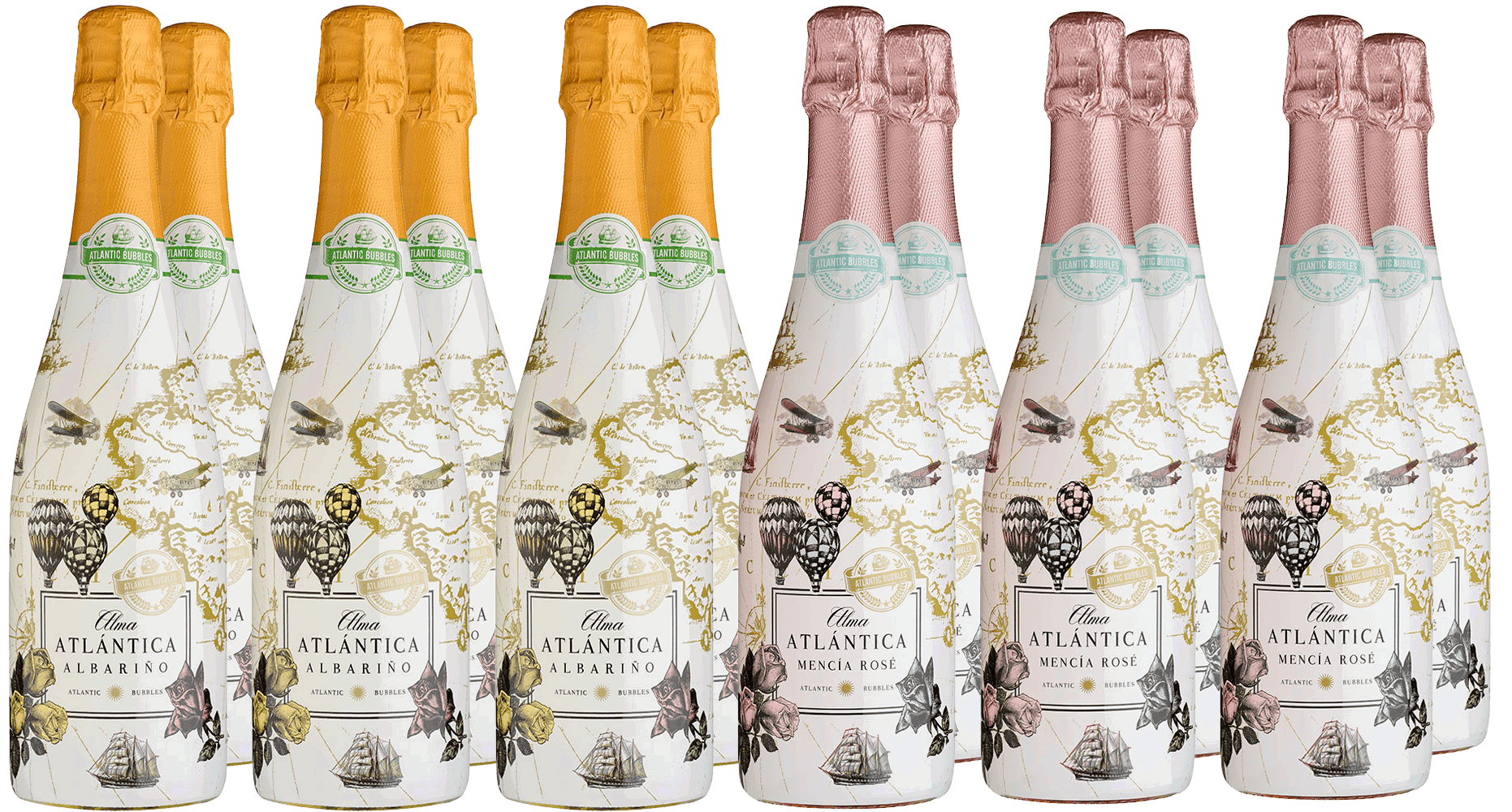 Kennenlernpaket Alma Atlantica Schaumwein