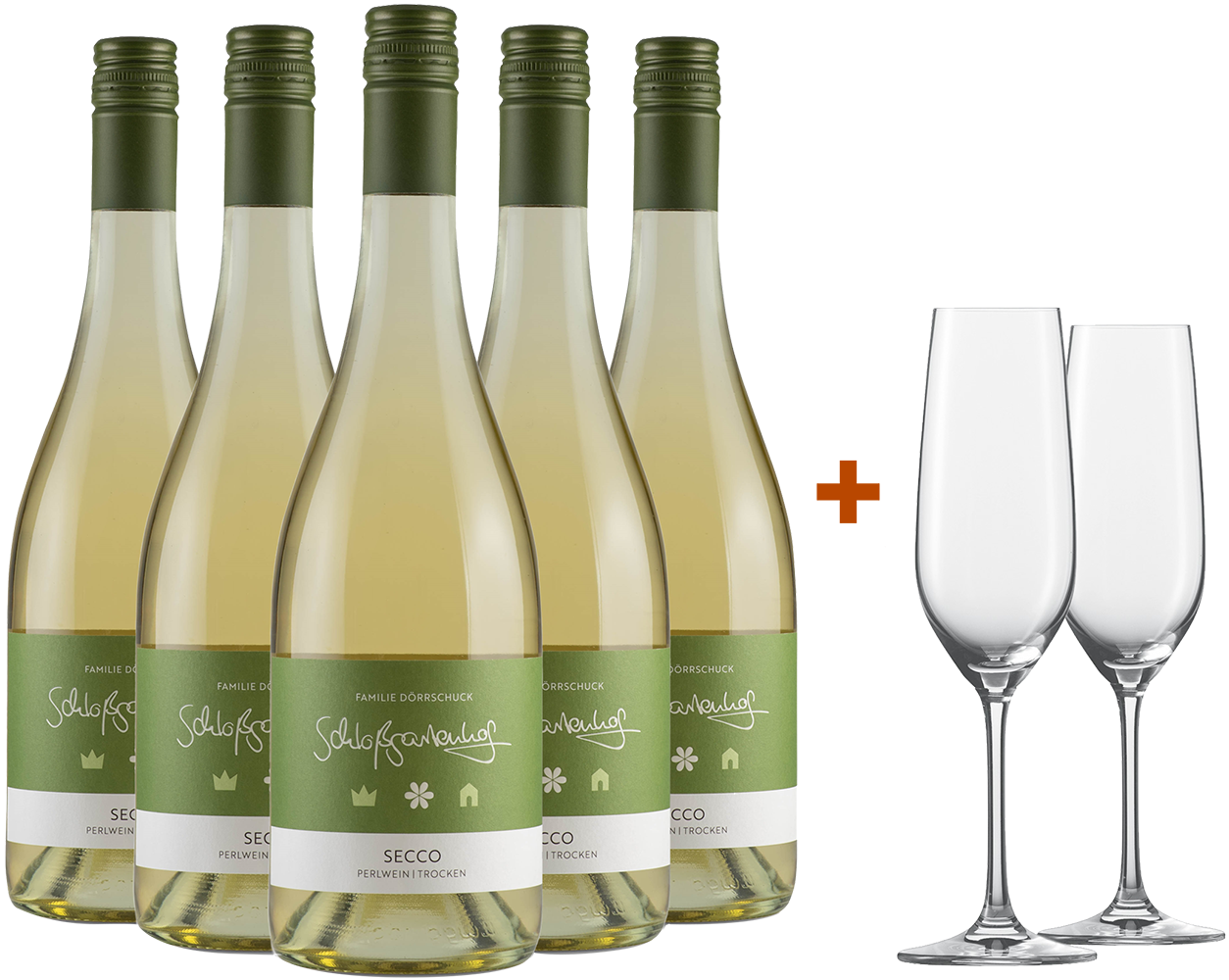 Secco-Paket + 2er Set Schott Gläser gratis