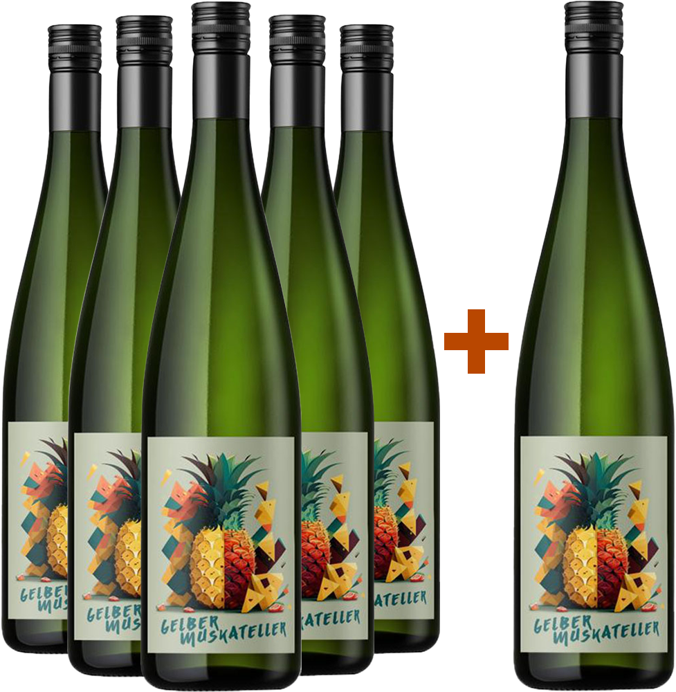 5+1 Paket Gelber Muskateller süß