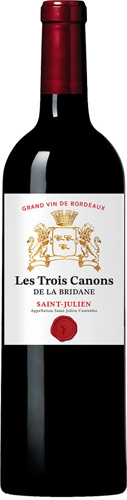 2022 Trois Canons de la Bridane Saint-Julien AOP reflection