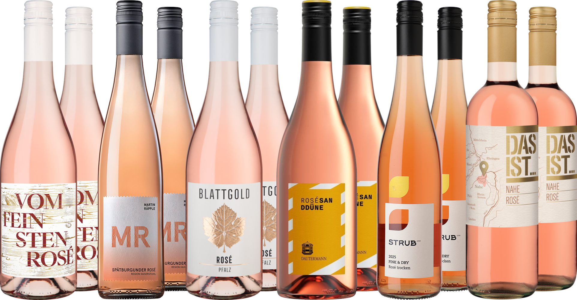 Großes Rosé Entdecker-Paket