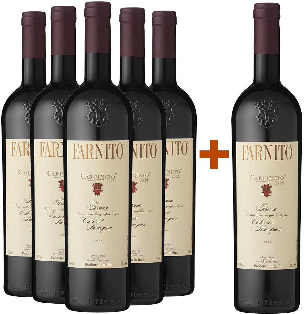 5+1 Farnito Cabernet Sauvignon Toscana IGP