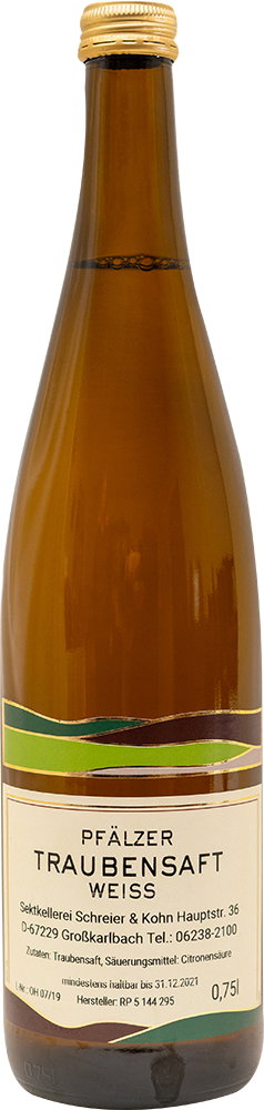 Traubensaft Weiss