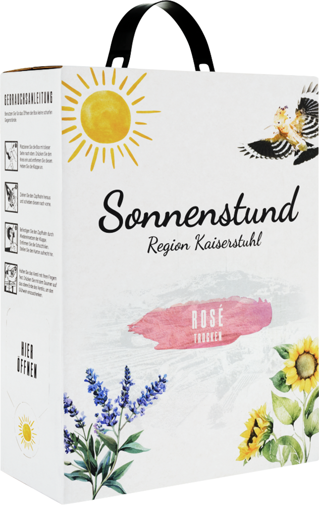 2025 Sonnenstund Rosé, Bag-in-Box, 3 L, Region Kaiserstuhl, Baden 3,0 L
