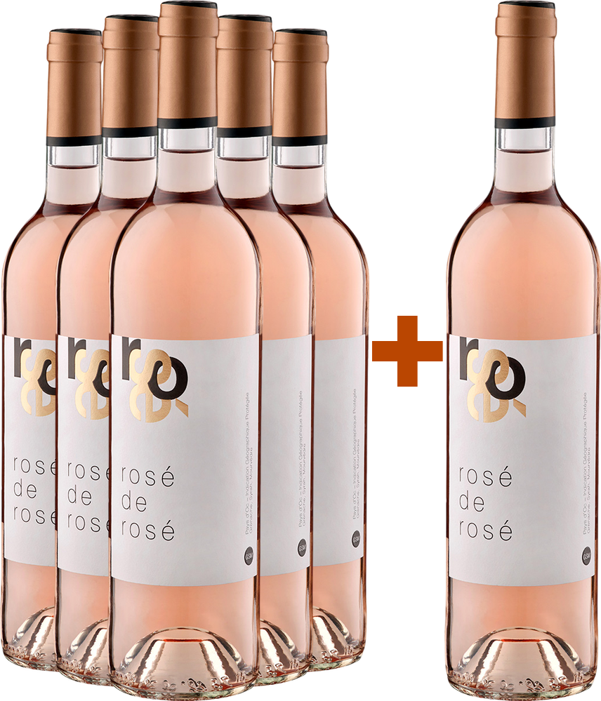 5+1 Rosé de Rosé IGP Côtes de Thongue BIO