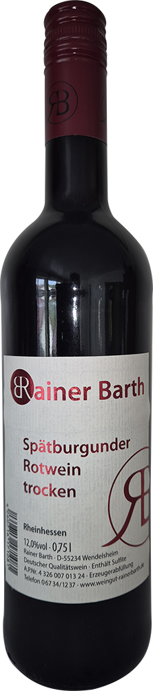 Spätburgunder Rotwein