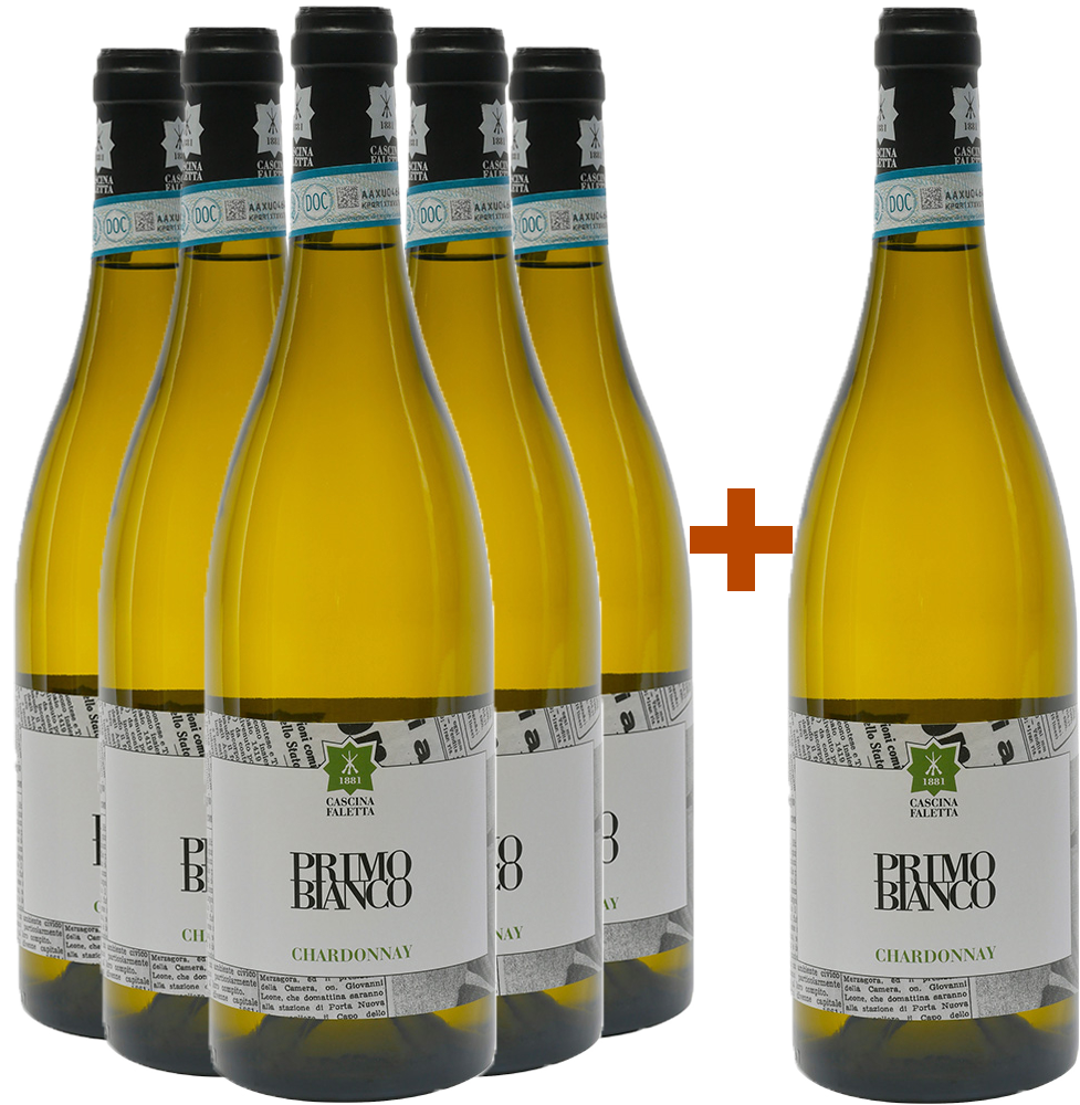 5+1 Paket Primo Bianco Piemonte DOC
