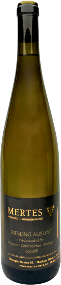 2025 Devonschiefer Goldtröpfchen Riesling Auslese