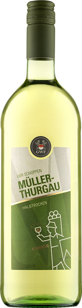2025 VIER SCHOPPEN Müller-Thurgau 1,0 L