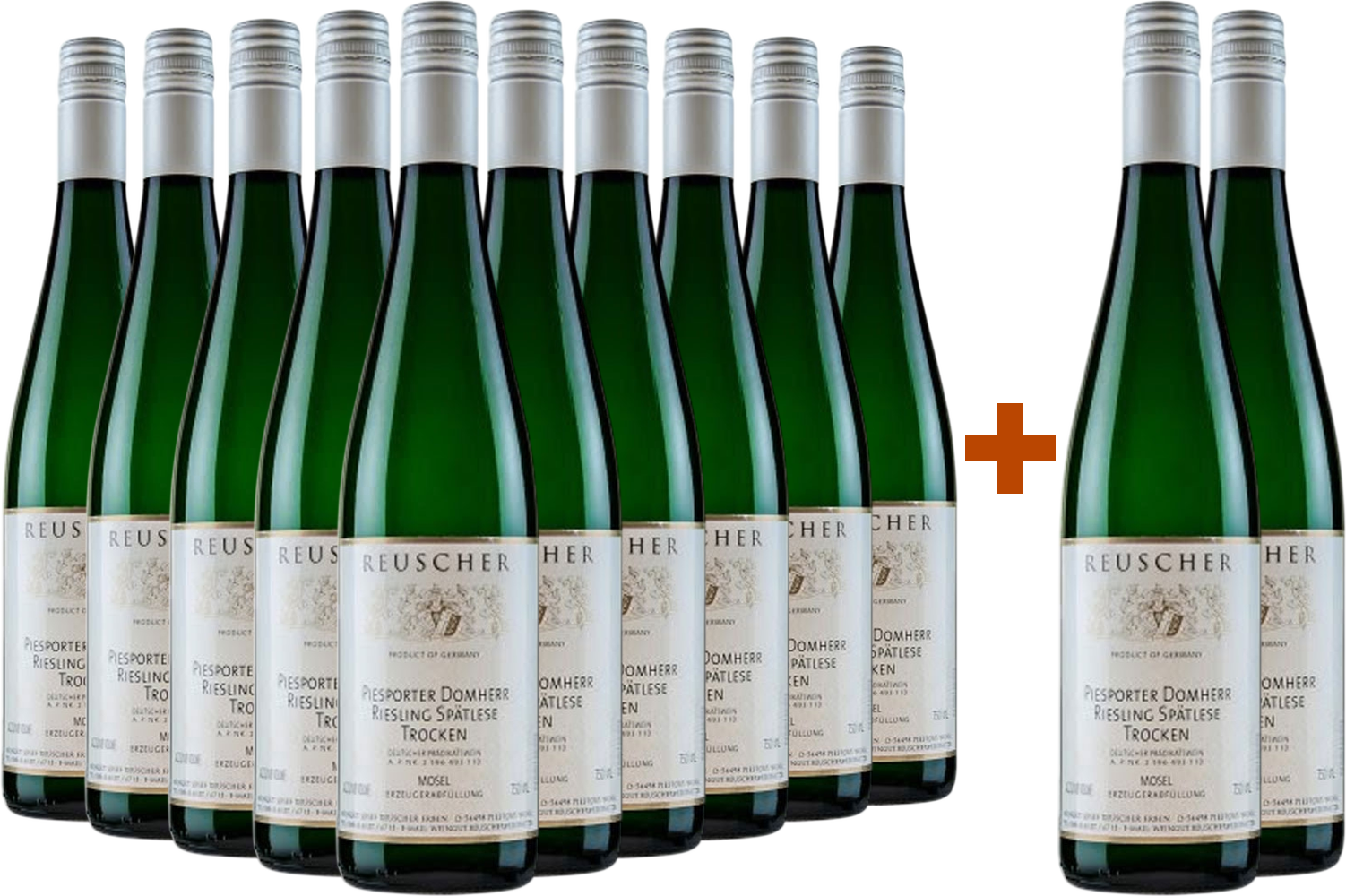 10+2 Piesporter Domherr Spätlese Riesling Paket