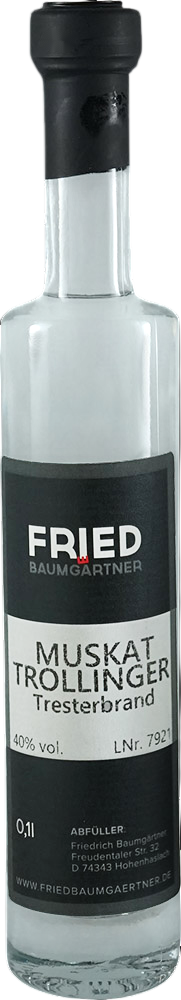 Muskattrollinger Brand 0,1 L
