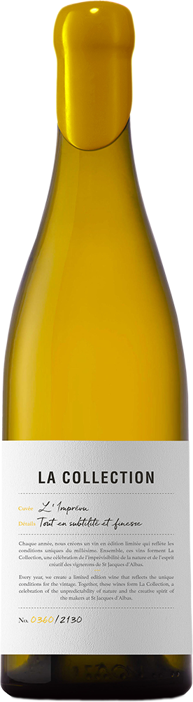 2025 Cuvée l'Imprévu Collection Blanc Pays d'Oc IGP BIO