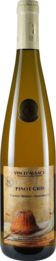 2021 Pinot Gris "Cuvée Marie-Antoinette" Alsace AOP