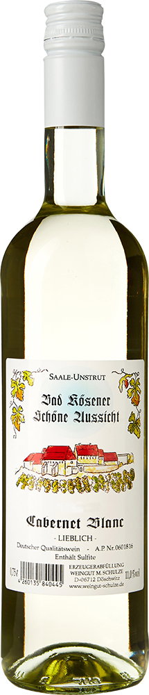 2022 Bad Kösener Schöne Aussicht Cabernet Blanc Spätlese