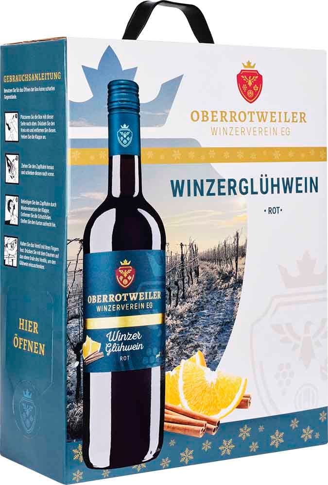 "Winzerglühwein rot", Bag-in-Box, 3 L, Region Kaiserstuhl, Baden 3,0 L