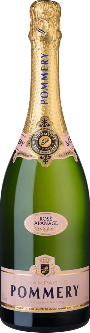 Champagne Pommery Apanage Rosé reflection