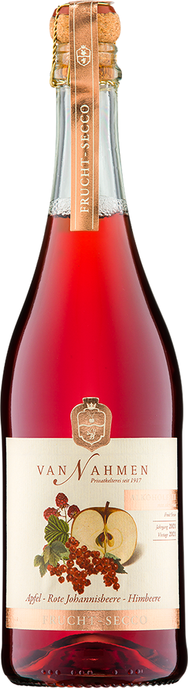 Frucht-Secco Apfel-Rote Johannisbeere Himbeere alkoholfrei