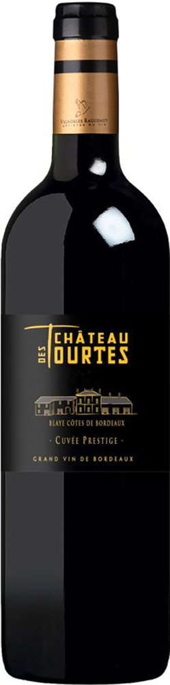 2015 Château des Tourtes Cuvée Prestige Rouge Côtes de Bordeaux Blaye AOP