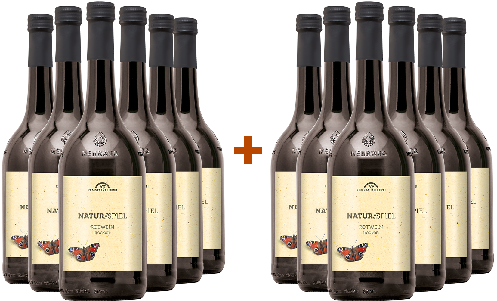 6+6 Paket Rotwein "Natur//Spiel"