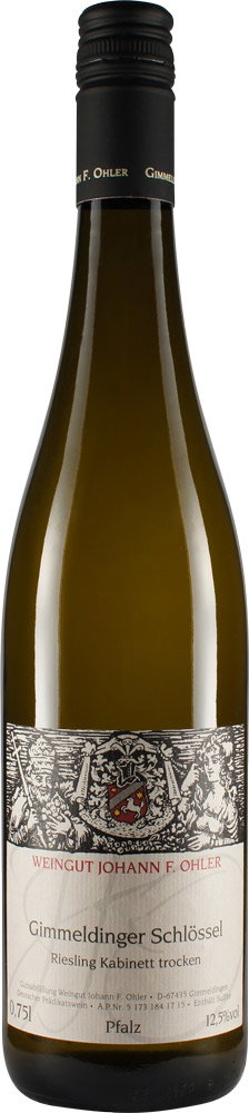 2023 Gimmeldinger Schlössel Riesling Kabinett (bio DE-Öko-039)