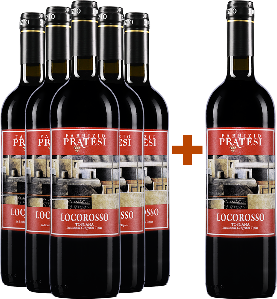 5+1 Paket Locorosso Toscana IGT