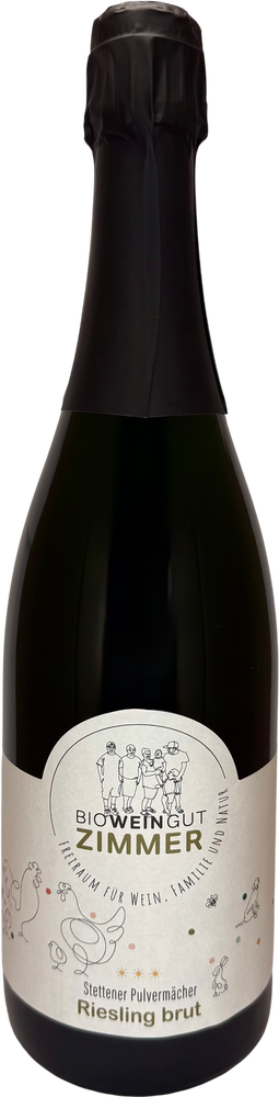 Stettener Pulvermächer Riesling Sekt BIO