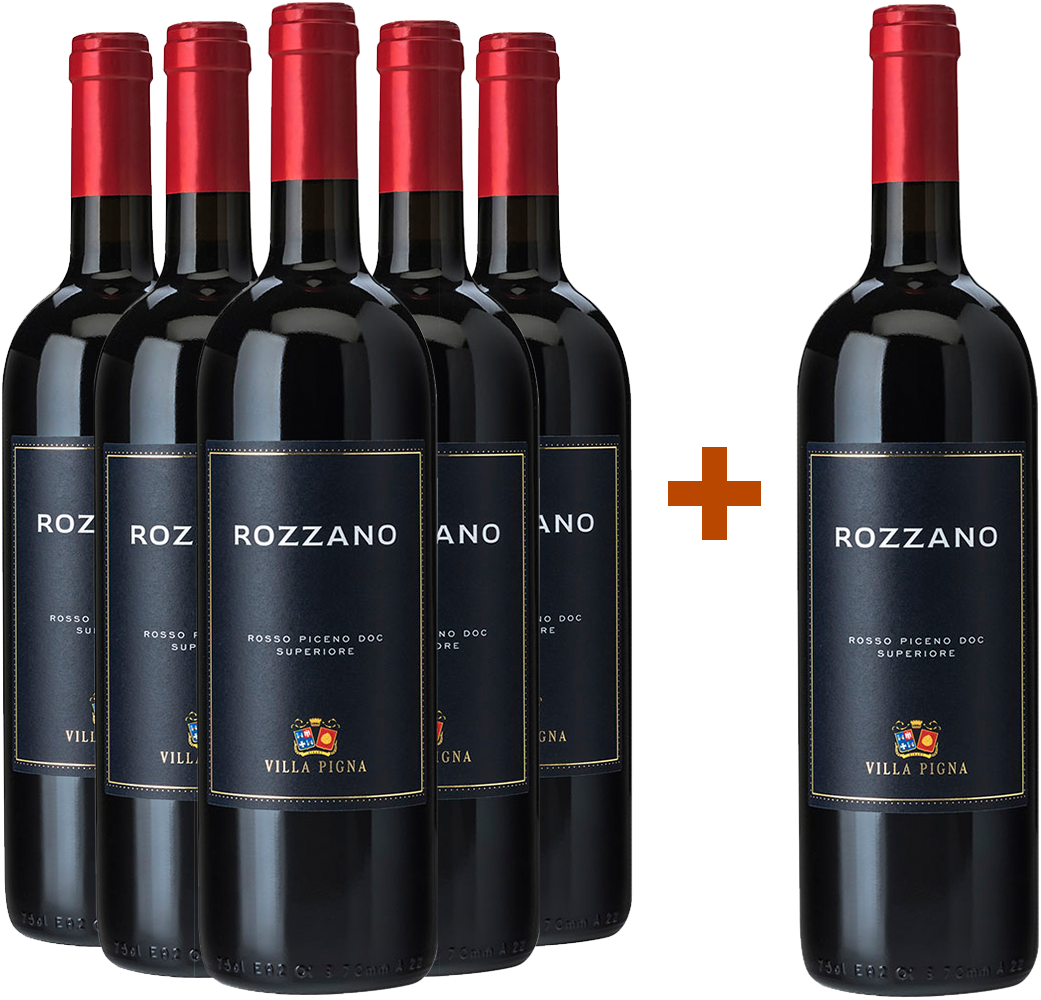 5+1 Paket Rozzano Rosso Piceno Superiore DOC
