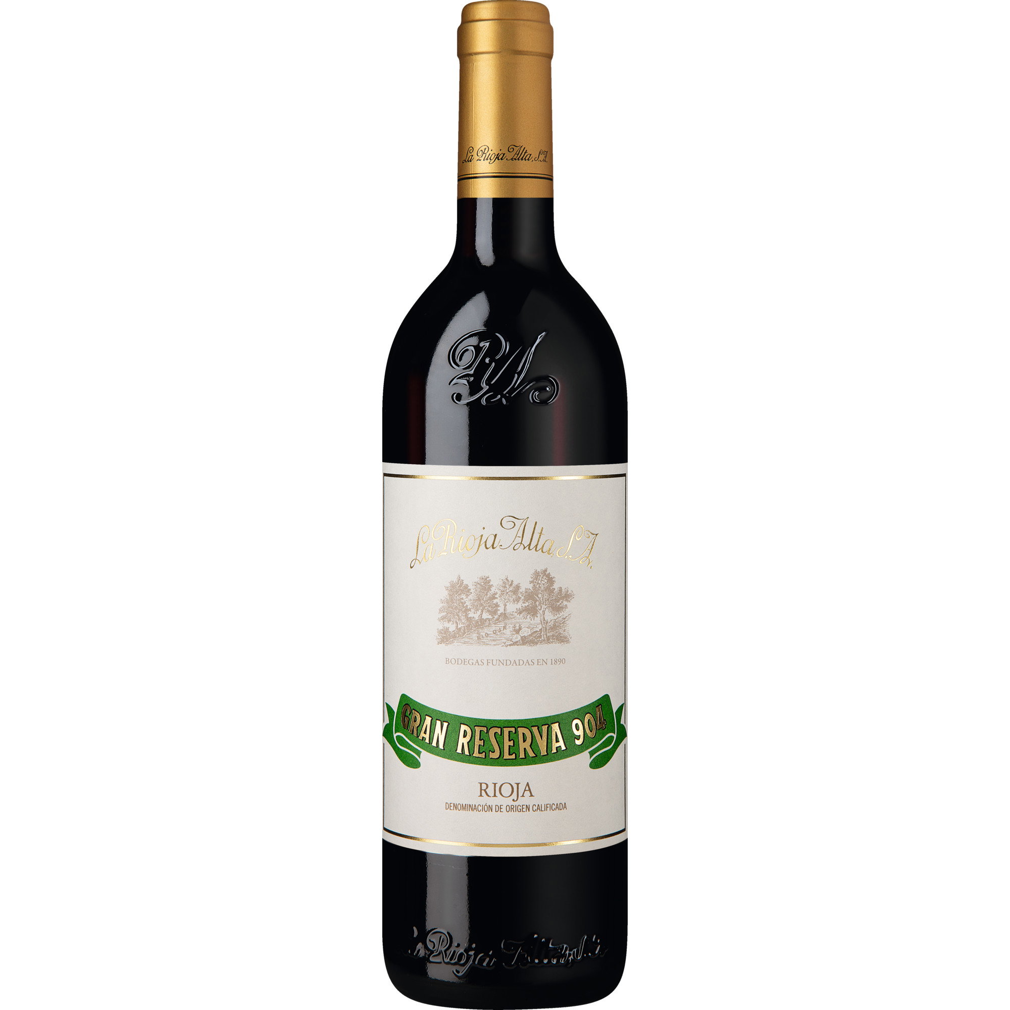 2016 La Rioja Alta Rioja Gran Reserva 904 reflection