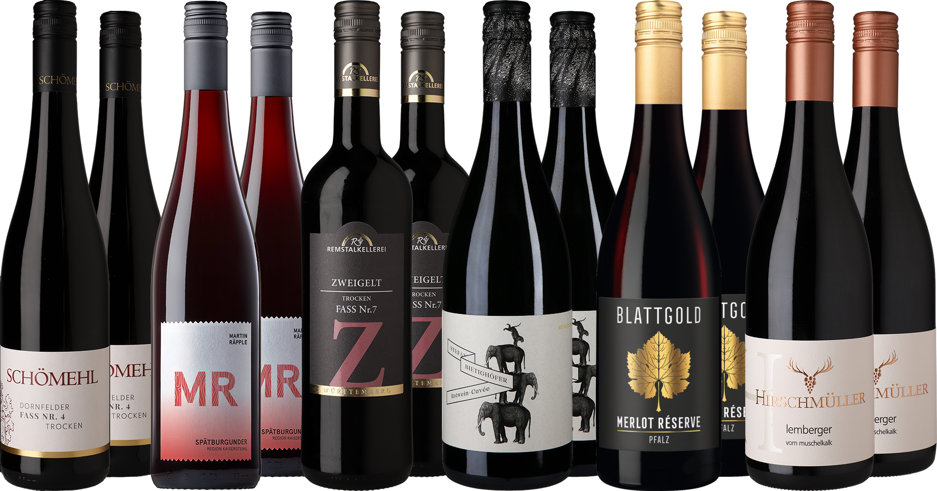 Großes Rotwein Entdecker-Paket