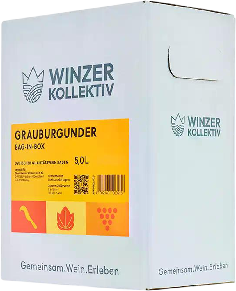 2025 WINZER KOLLEKTIV, Grauburgunder, Bag-in-Box 5,0 L