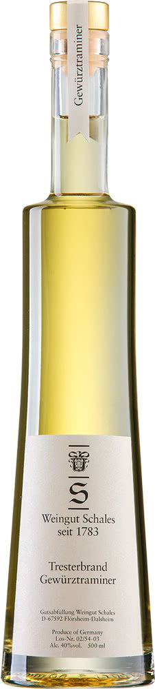 Feiner Tresterbrand vom Gewürztraminer 0,5 L reflection