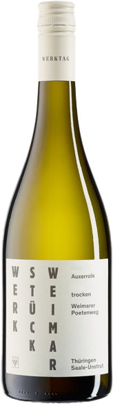 2025 Auxerrois Wein Werkstück Weimar