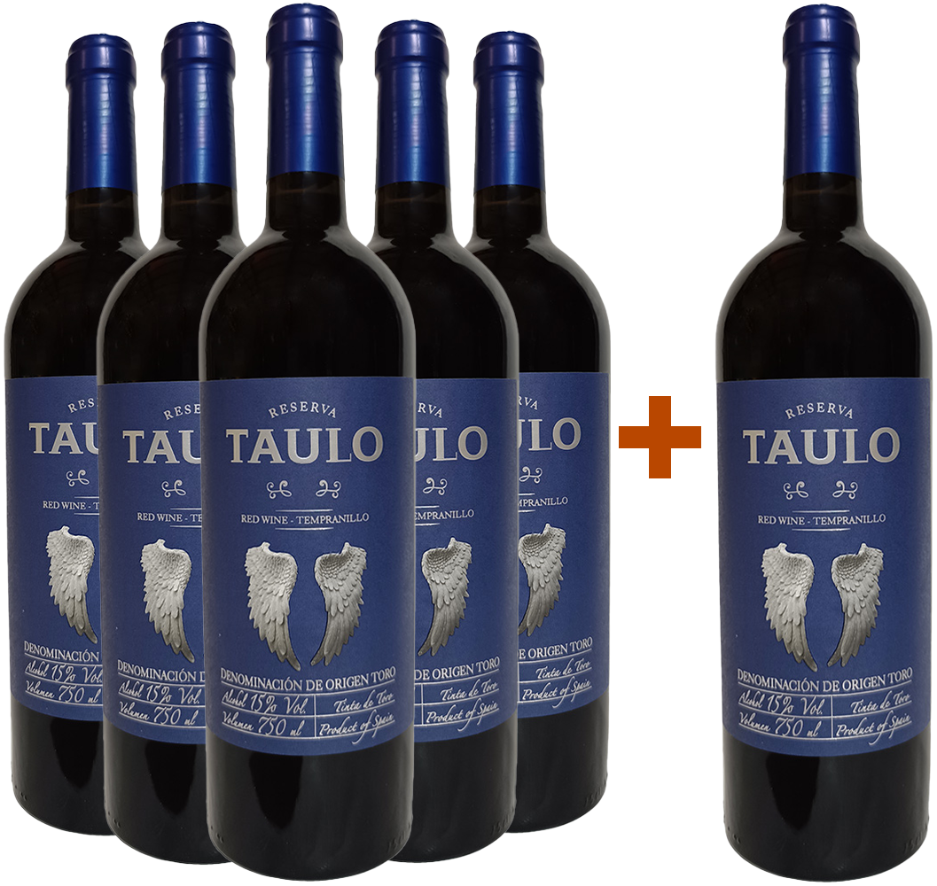 5+1 Aktionspaket Taulo Reserva Toro DO
