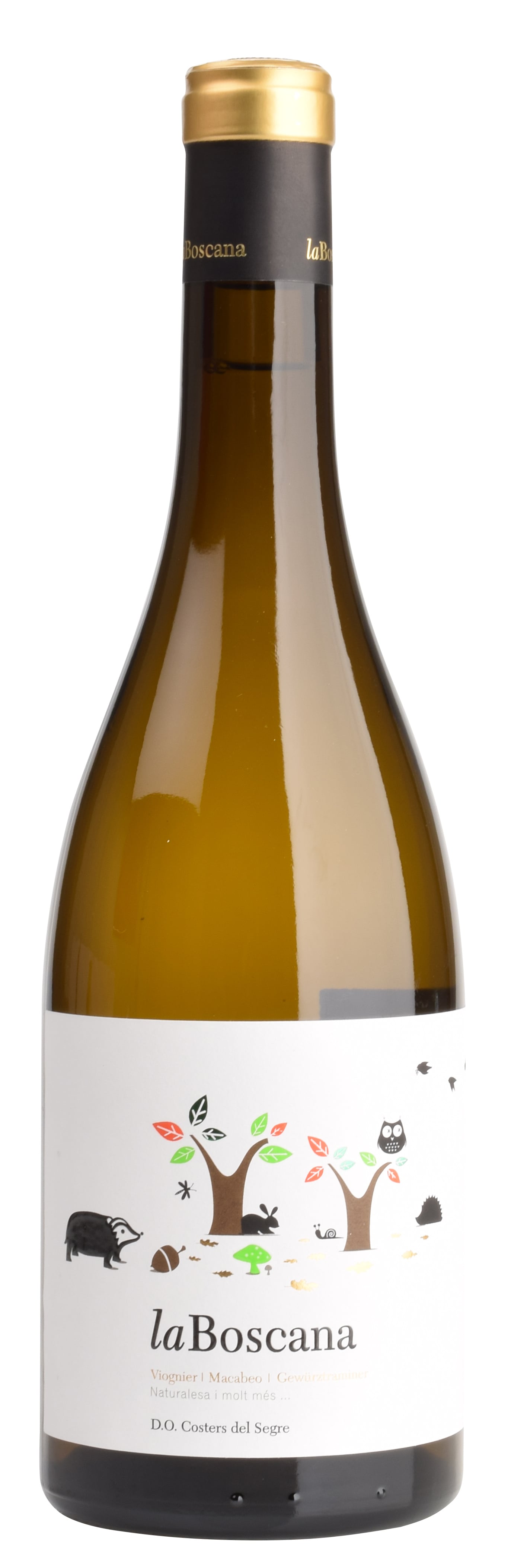 2024 La Boscana Blanco Costers del Segre DO reflection