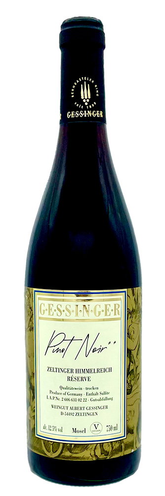 2020 Zeltinger Himmelreich Pinot Noir RESERVE