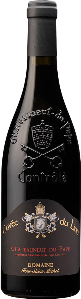 2022 Cuvée du Lion Châteauneuf du Pape AOP reflection