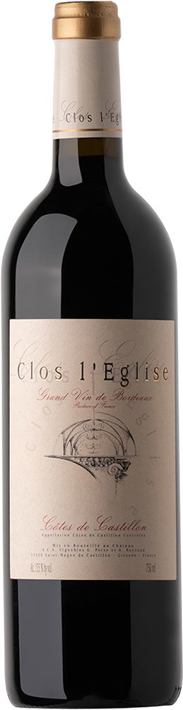 2001 Clos Eglise Cotes de Castillion Bordeaux AOP