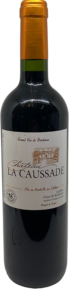 2021 Grand vin Cadillac Côtes de Bordeaux AOP reflection