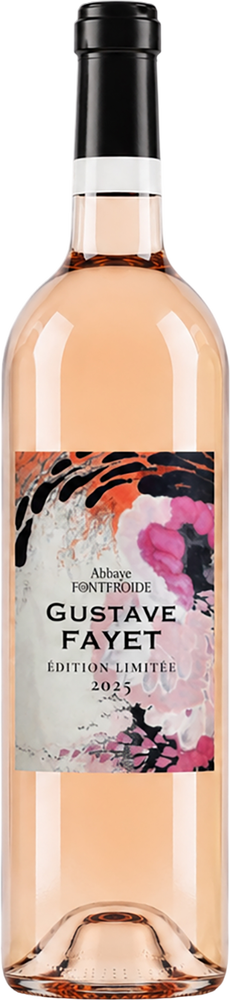 2025 Cuvée "Gustave Fayet" Rosé Corbières AOP reflection