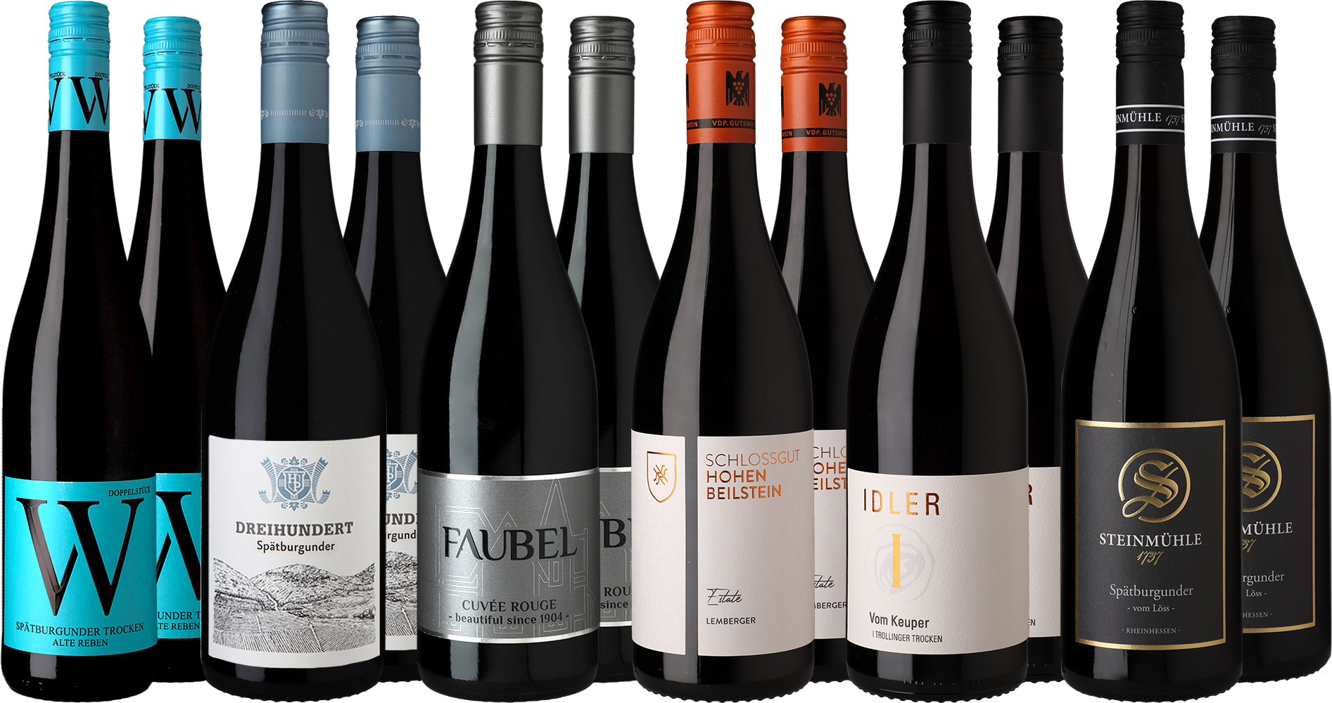 Großes Rotwein Premium-Paket
