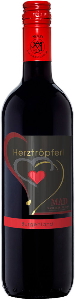 2024 Herztröpferl Rot reflection