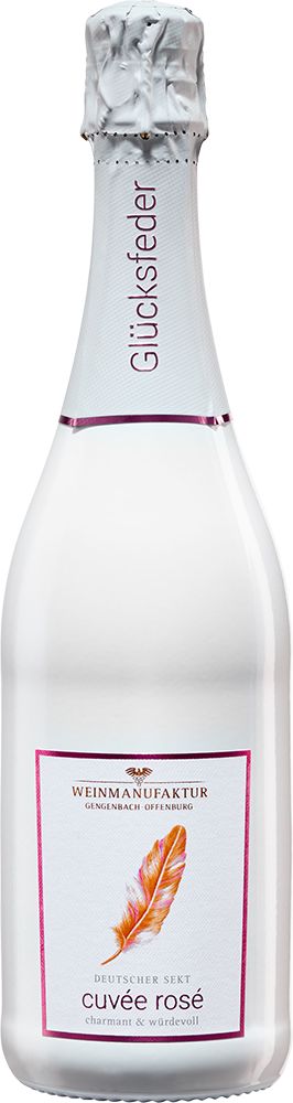 "Glücksfeder" Sekt Cuvée Rosé