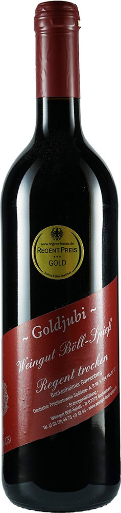 2015 "Goldjubi" Regent Spätlese