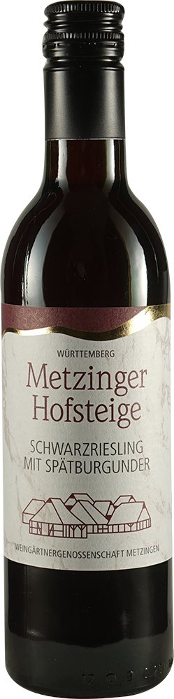 Metzinger Hofsteige Cuvée Schwarzriesling-Spätburgunder 0,25 L