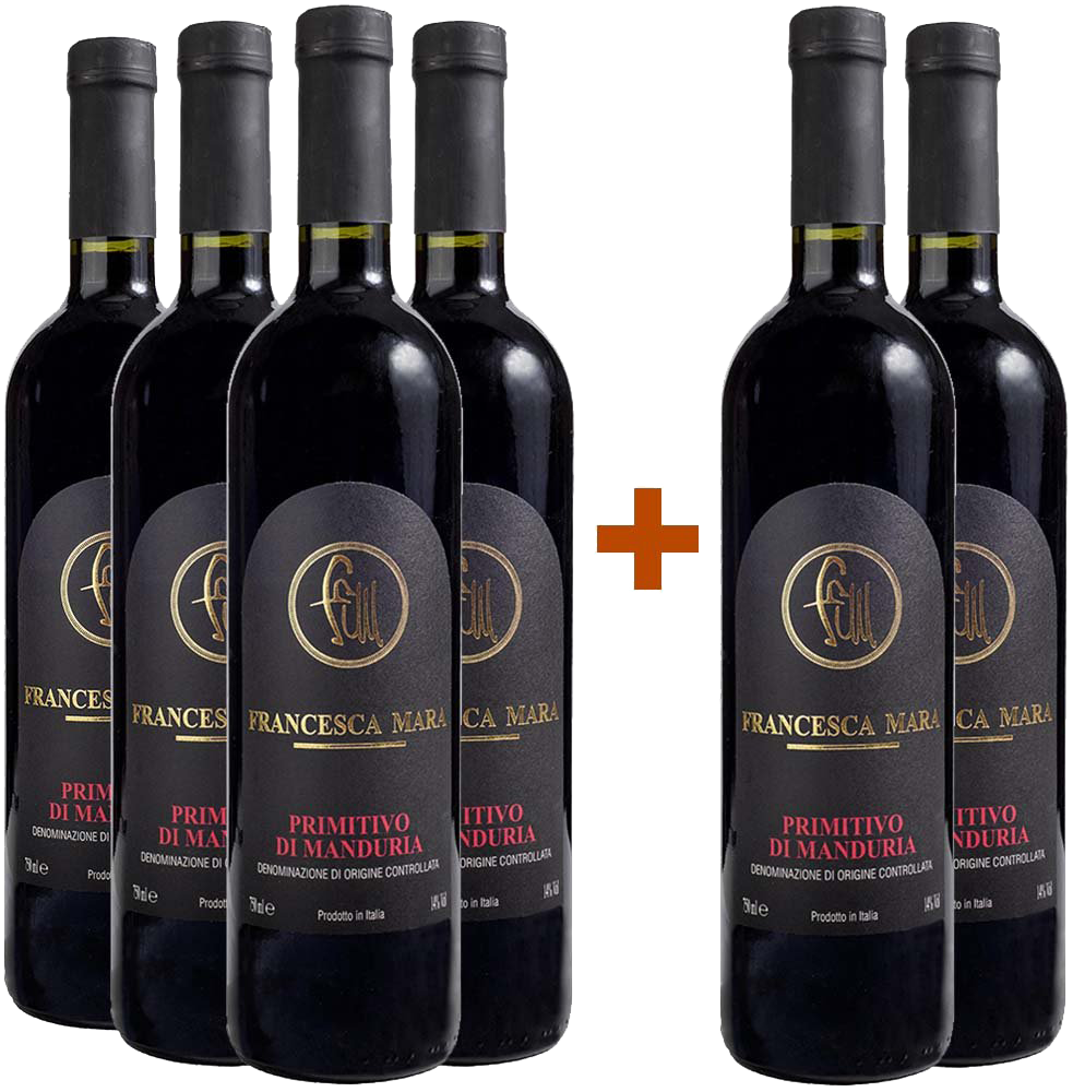 4+2 Paket Primitivo di Manduria DOC
