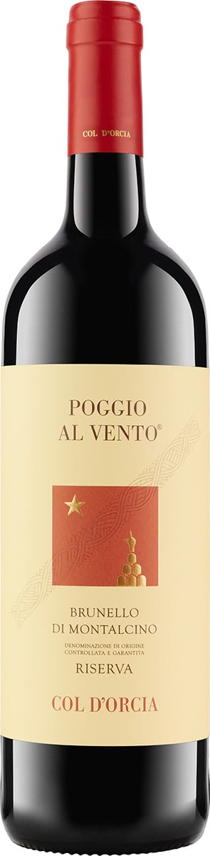 2016 Poggio al Vento Riserva DOCG reflection