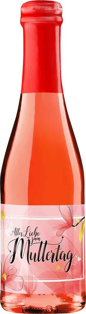 "Alles Liebe zum Muttertag" - Secco Wilde Hibiskusblüte Piccolo 0,2 L